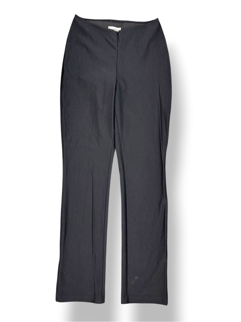 4/$20 Bebe Black Slim Convertible Silhouette Career Pants Size Small Ankle Zip - Picture 2 of 5